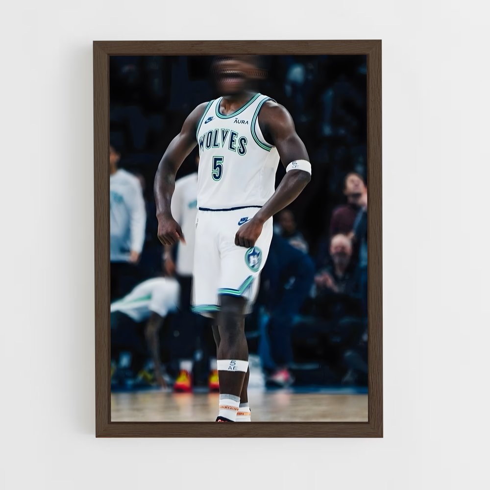 Poster Anthony edwards vraie – affiche Basketball (vue 5)